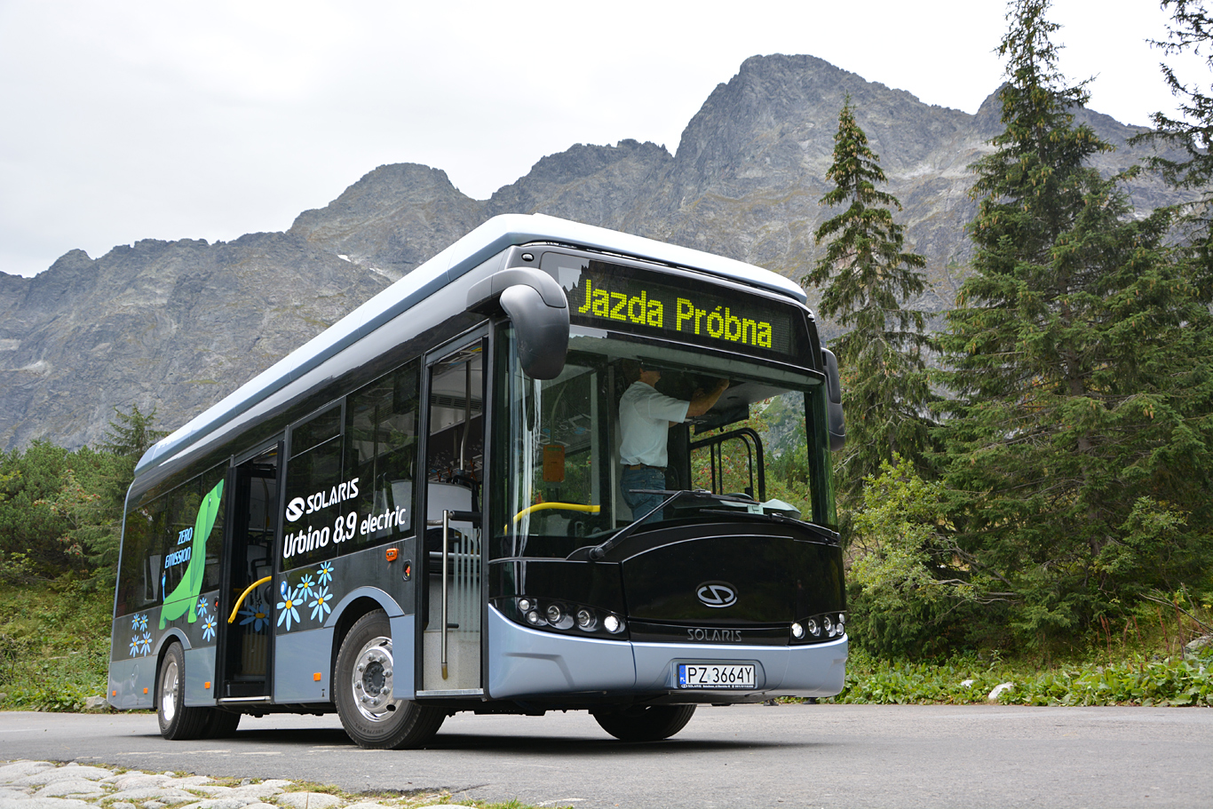 Zakopane in der Hohen Tatra setzt auf Solaris-Busse