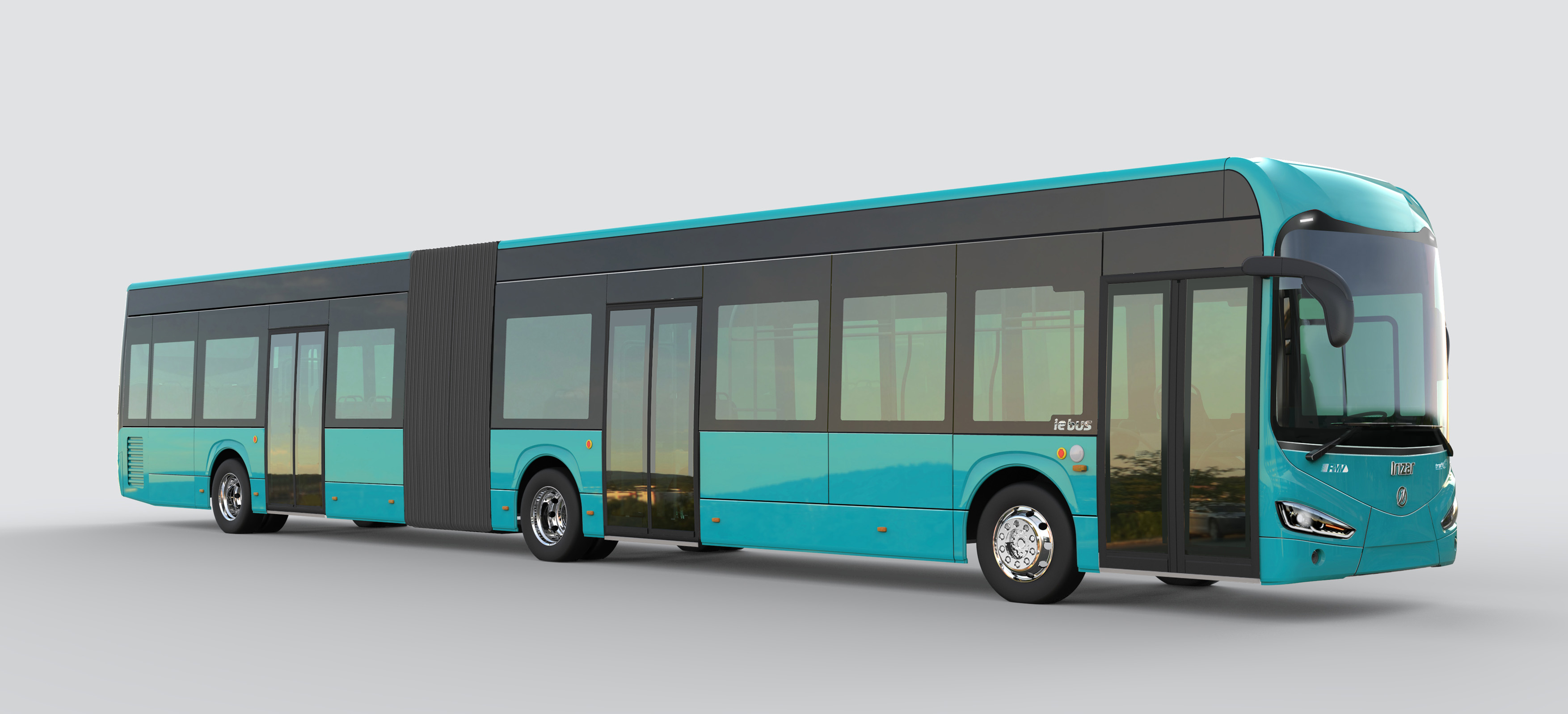 Articulated Irizar ie bus for Frankfurt