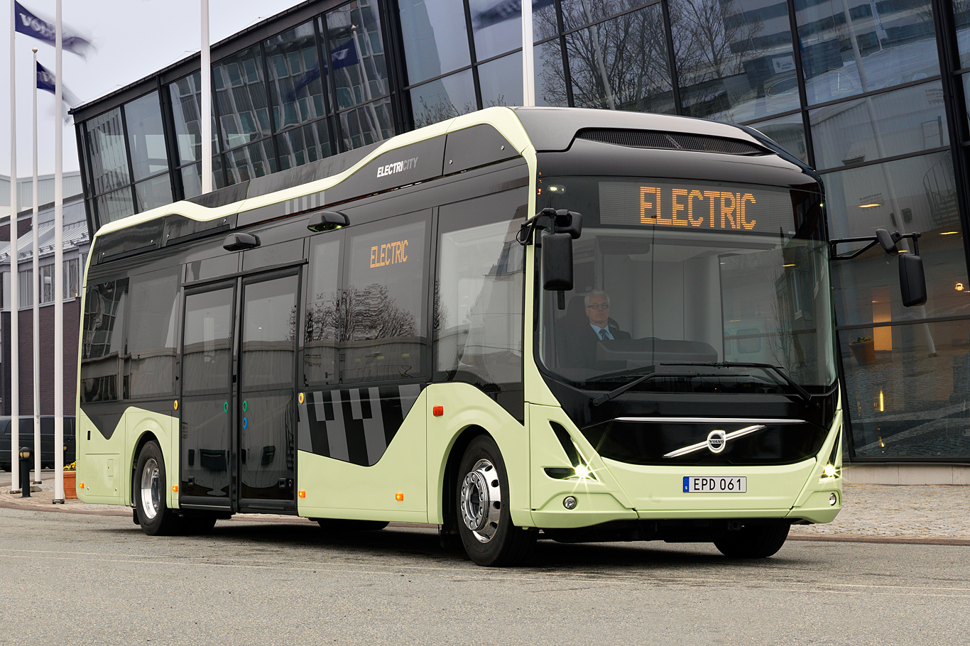 Erster Elektrobus von Volvo jetzt auf den Straßen von Göteborg