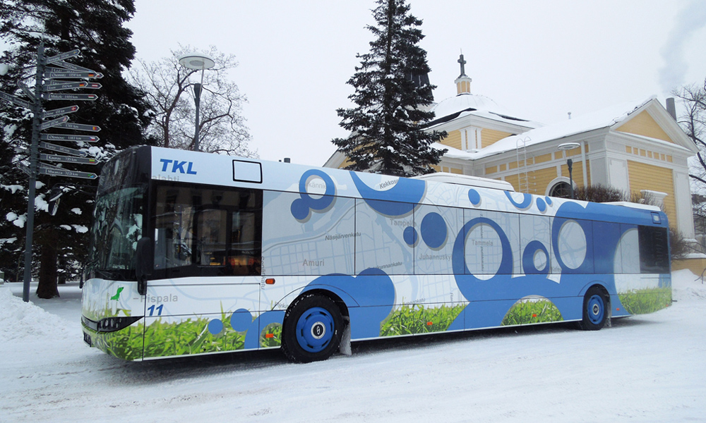 Erste Solaris für Finnland sind Hybridbusse für Tampere