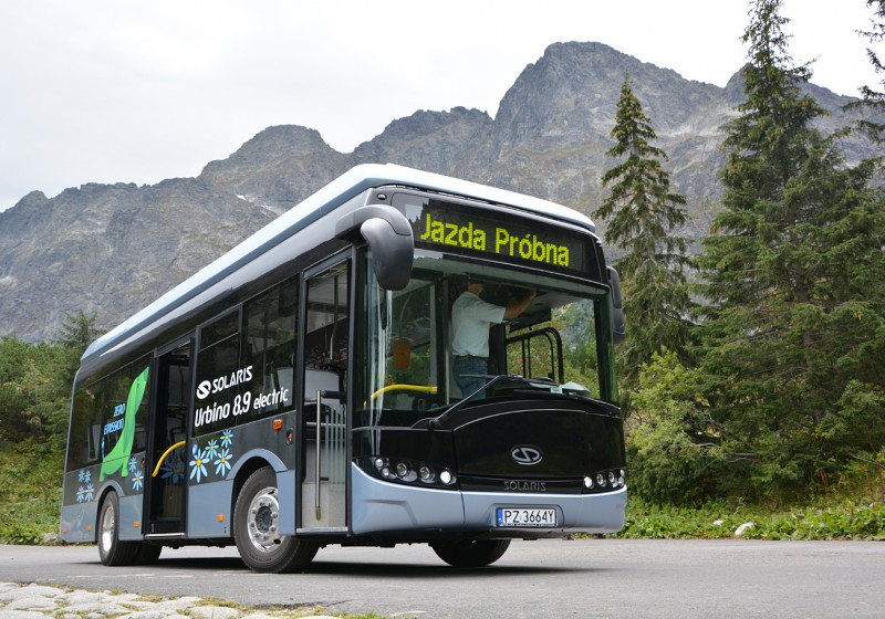 Zakopane in der Hohen Tatra setzt auf Solaris-Busse