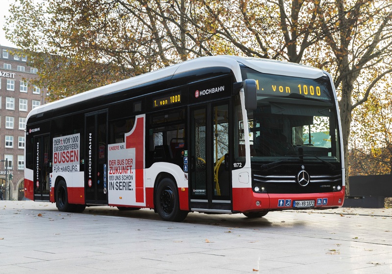 Mercedes-Benz liefert den ersten vollelektrischen Stadtbus eCitaro
